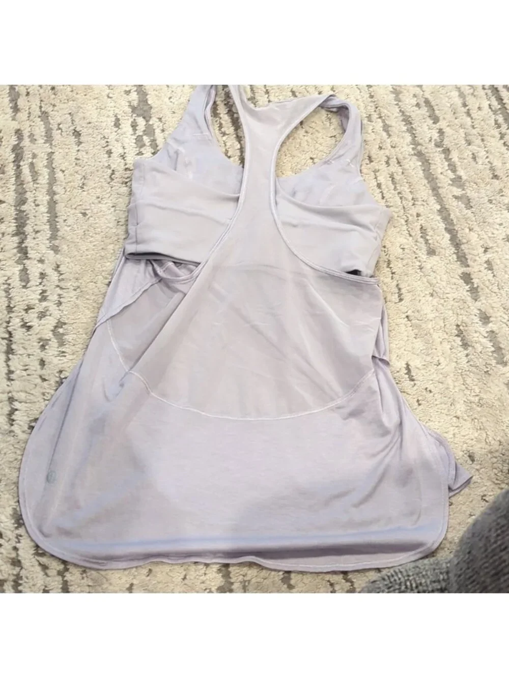 Lululemon Twist Around 2-in-1 Tank Iced Iris / Iced Iris